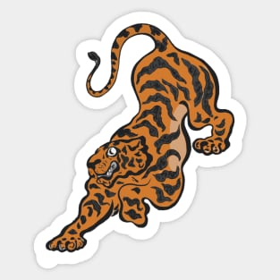 Amorphous Tiger Sticker